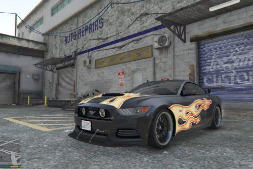 Razor Most Wanted Livery (Ford Mustang GT 2015)